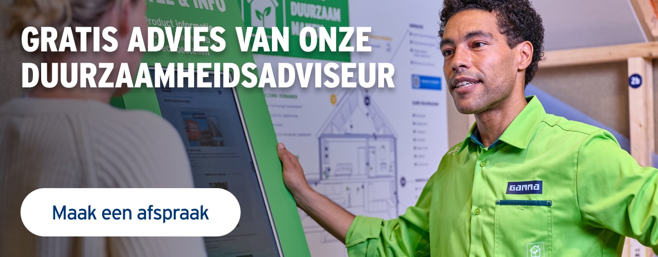 Ontvang gratis advies van onze duurzaamheidsadviseur