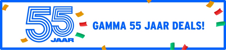 GAMMA 55 JAAR DEALS