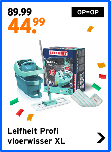 Leifheit vloerwisser XL voor 44.99